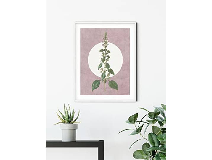 Komar Wandbild - Menthe en Croissance - Größe: 40 x 50 cm - Poster, Kunstdruck, Dekoration, Wohnzimmer, Schlafzimmer (ohne Rahmen)