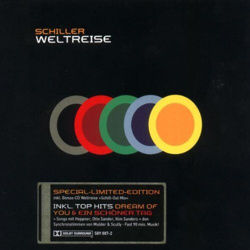 Schiller - Weltreise (Limited Edition inkl. Bonus-CD Weltreise Schill-Out-Mix) - Preis vom 09.10.2026 07:28:09 h