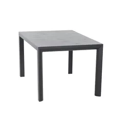 Siena Garden Gartentisch  Silva ¦ schwarz ¦ Maße (cm): B: 90 H: 74