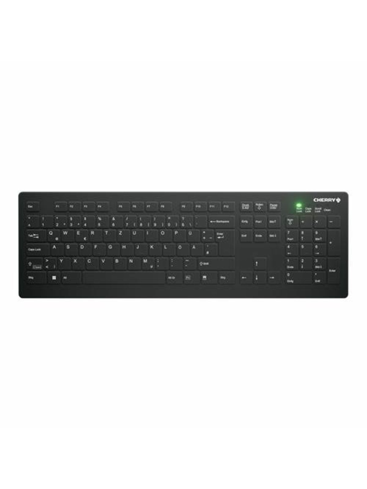 Cherry Active Key AK-C8112 - keyboard - medical - QWERTZ - German - black Input Device - Tastatur - Deutsch - Schwarz