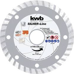 kwb 797170 Diamanttrennscheibe Durchmesser 115 mm Bohrungs-Ø 22.23 mm Stein 1 St.