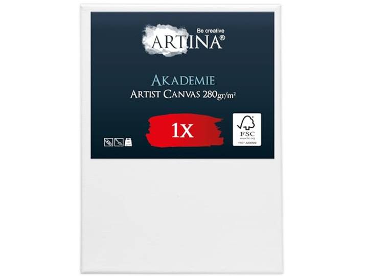 Artina Canvas Schildersdoek FSC®-gecertificeerd spieraam van katoen