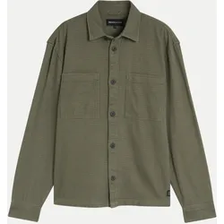 Overshirt mit Brusttaschen Grün XXL