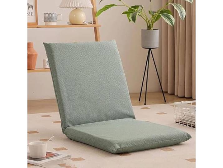 Wansiman Japanischer Beinloser Bodenstuhl,japanischer Tatami-Stuhl,Erkerfenster-Lazy Chair,Tatami Meditationsstuhl Im Japanischen Stil,Passt Sich Den KöRperkonturen An,FüR Lesen,Spielen,Meditieren