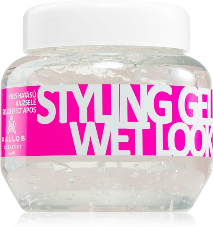 Kallos Kallos Classic Styling Gel gel cheveux effet mouillé fixation ultra forte Wet Look 275 ml