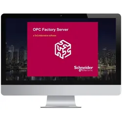 Schneider Electric TLXCDLTOFS36 OPC Server, OFS (OPC Factory Server) V3.60 Large, 10 Lizenzen/Stationen