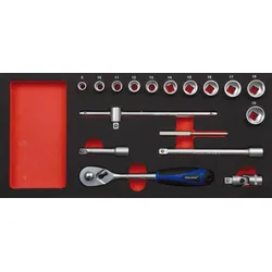 Projahn 3/8" Xi-on Werkzeug-Satz Einlage 17tlg