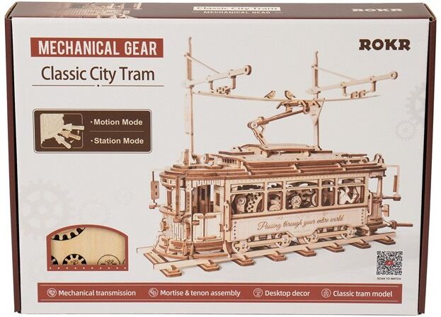 City Tram - Puzzle 3D Rokr