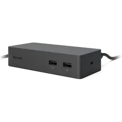 Microsoft Surface Dock 2 (8 Ports), Dockingstation + USB Hub, Schwarz