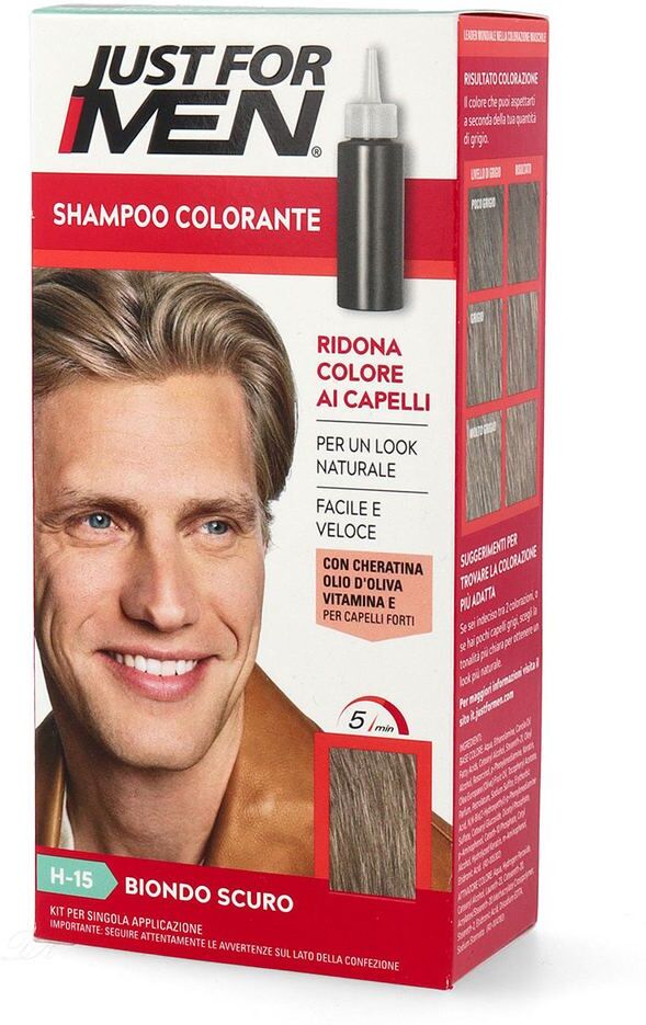 Just For Men Shampoo Colorante Nero