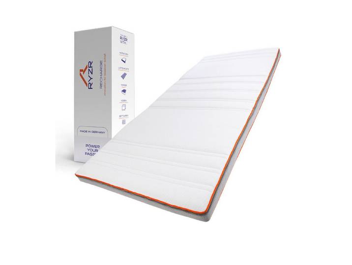RYZR, Topper RYZR Recharge Top - Hydrux®-Komfortschaum & ClimaFresh Tencel Bezug, Klimaregulierender Bezug, ClimaFresh-Polsterung, Druckentlastend