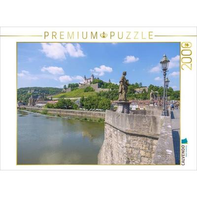 CALVENDO Puzzle Romantisches Würzburg | 2000 Teile Lege-Größe 90x67cm Foto-Puzzle für glückliche Stunden