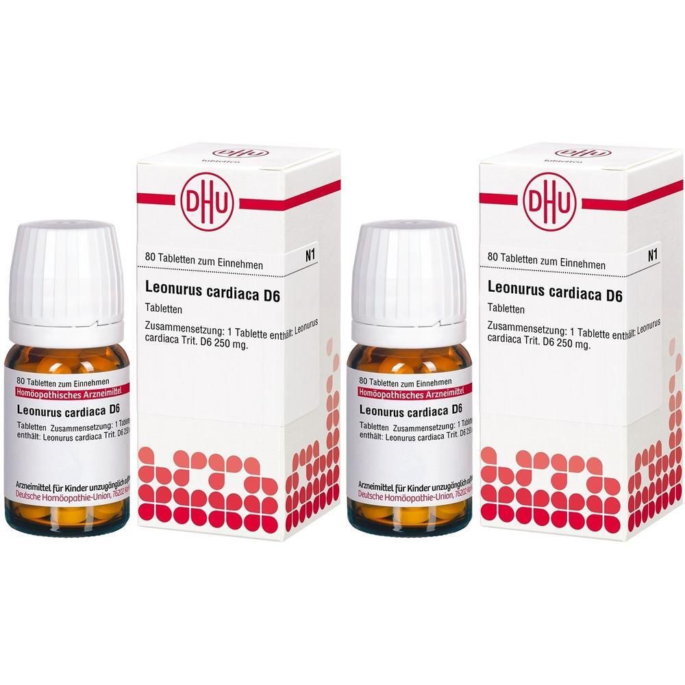 Leonurus Cardiaca D 6 Tabletten 2x 2x80 St
