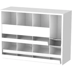 Injektionsset COMPACT weiß, First-in/First-out