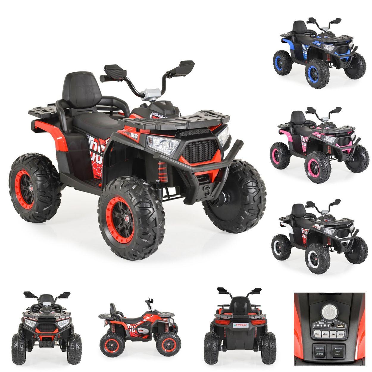 Moni Kinder Elektro-Buggy Cool NEL-007, EVA-Reifen, Scheinwerfer, Musikfunktion