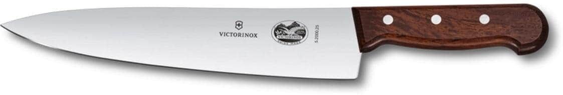 Kochmesser VICTORINOX "Wood 25 cm", braun, Kochmesser, Kochmesser braun Einheitsgröße