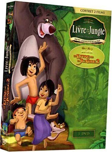 Wolfgang Reitherman - Le livre de la jungle / Le livre de la jungle 2 - Bipack 2 DVD [FR Import] - Preis vom 11.10.2026 03:10:56 h