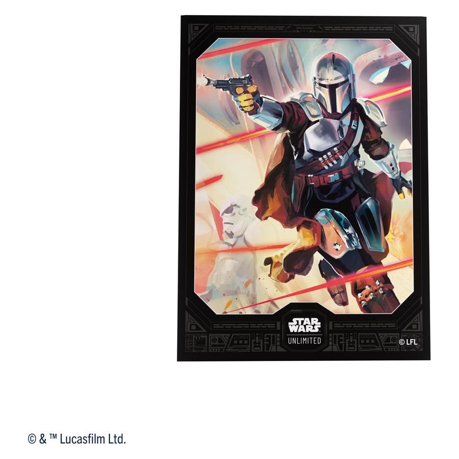Gamegenic GGS15053 - Star Wars: Unlimited Art Sleeves - Mandalorian (GGS15053)