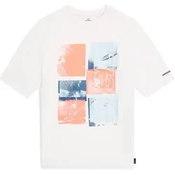 O'NEILL Kinder Shirt HYBRID T-SHIRT, Größe 140 in Weiß Weiß