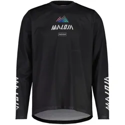 MALOJA Langarmtrikot PfeifferkogelM. | schwarz S