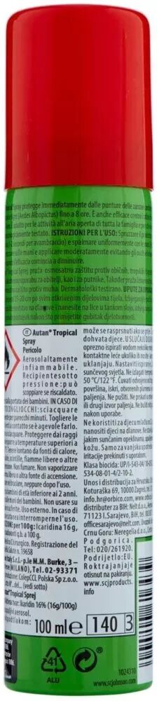 AUTAN TROPICAL SPRAY