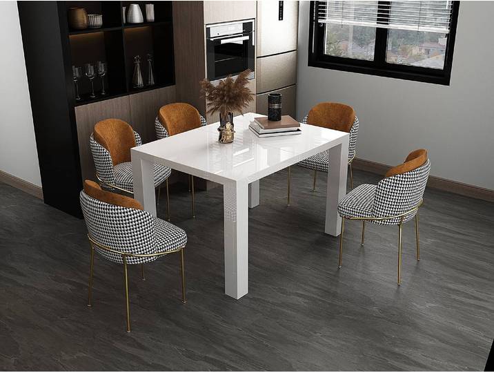 Table Peys 120 x 76 x 80cm Blanc