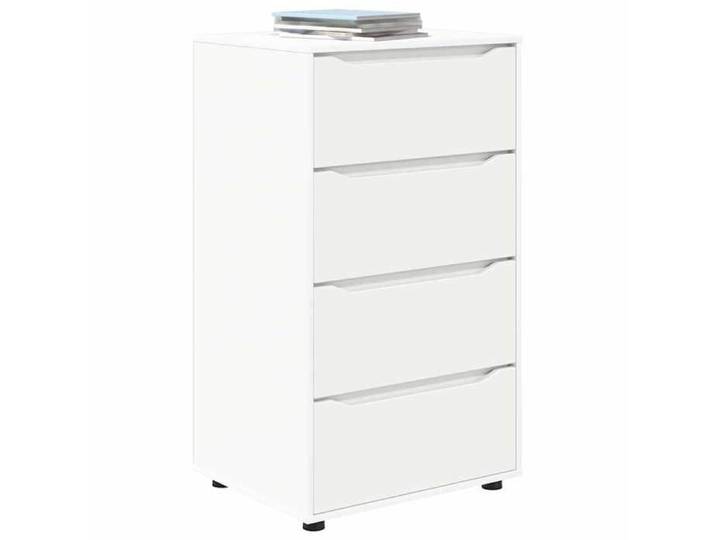 Armoires de rangement - - 2 pièces - Blanc - 60x48x105 cm - Bois d'ingénierie - Avec tiroir - Assemblage requis