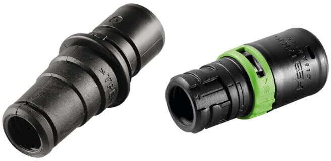 Set Festool Schlauchmuffe DC-D 36/27-AS + Festool Anschlussmuffe D 27 DM-AS/CT
