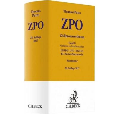 Zivilprozessordnung, Gebundene Ausgabe von , C.H. Beck