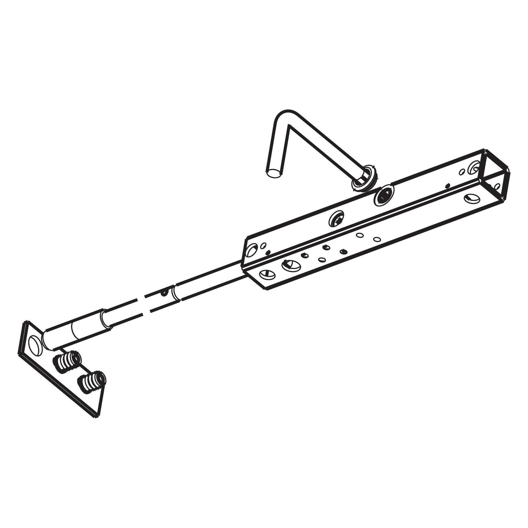 HAWA Schiebetür-Stangenverschlüsse -Doorfix (15077)