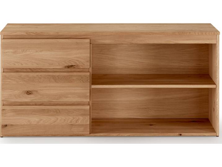 Sideboard DURABLE OFFICE Schubkasten links braun