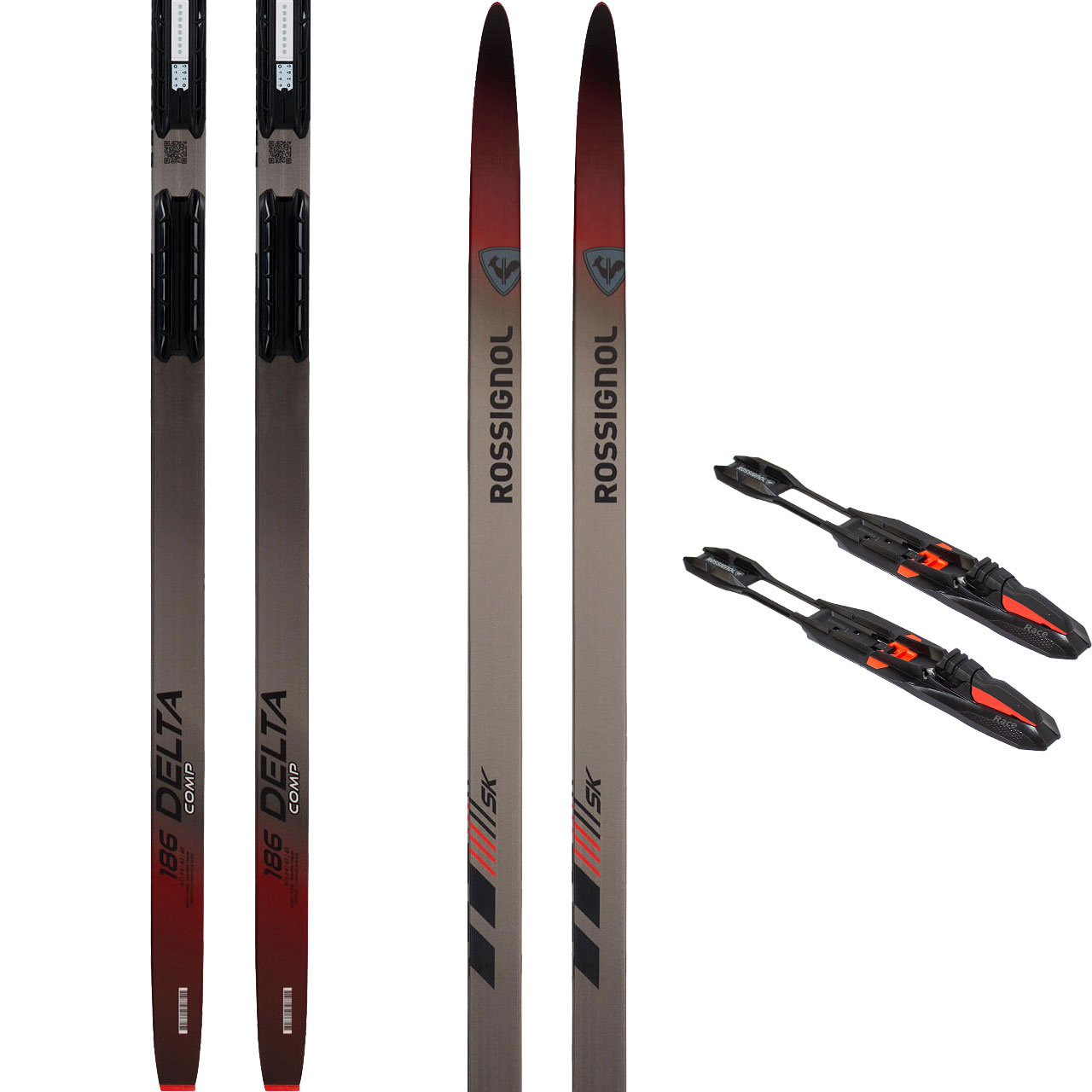 Rossignol Delta Comp Skating SET - 186 cm = 65 - 85 kg