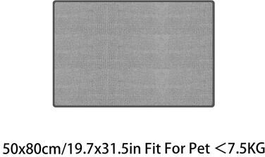 Inspired Living Premium Cat Scratching Mat Sofa Protector Rug gray M
