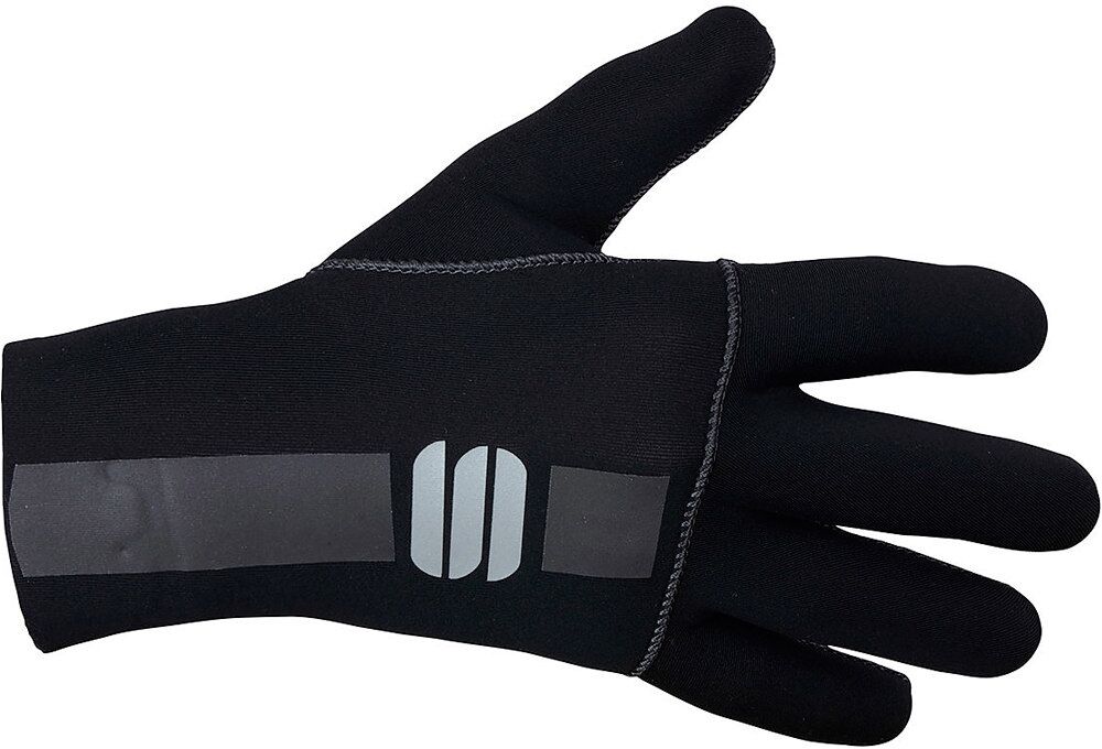 Sportful neoprene guantes largos ciclismo Negro