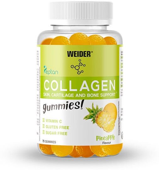 WEIDER Gummies Colageno Sabor PiÃ±a