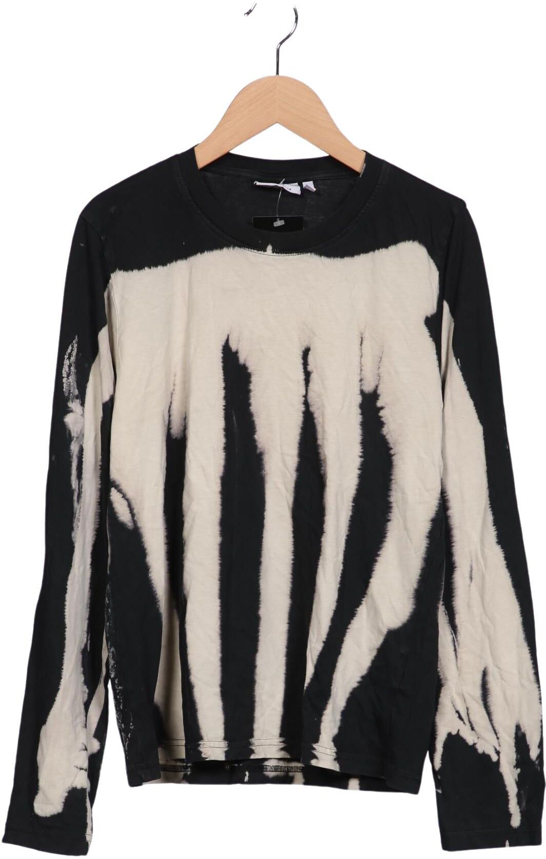 Weekday Damen Langarmshirt, Mehrfarbig, Gr. S, Baumwolle - Second Hand
