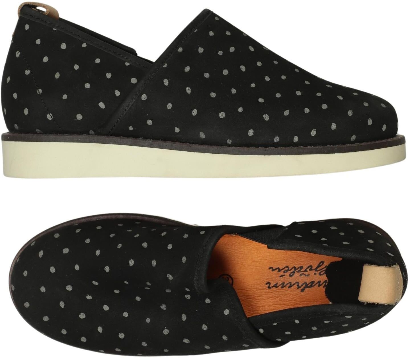 Gudrun Sjödén Damen Halbschuh, Schwarz, Gr. EU 36, Leder - Second Hand