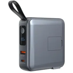 Mobile Origin Powerbank & Travel Charger (10000 mAh, 22.50 W, 38.50 Wh), Powerbank, Grau