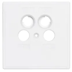 Axing SZU2-02 Abdeckung, TV/R/SAT/DATA, einteilig SZU00202 SZU 2-02