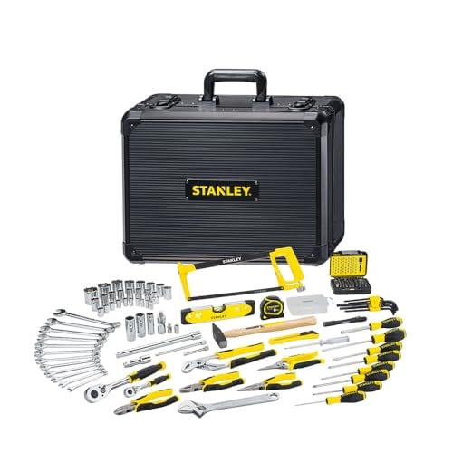 Stanley Onderhoudskoffer met aluminium behuizing, 142 stuks