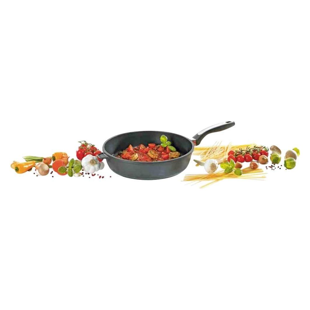 Krüger Bratpfanne (Bratpfanne, Aluminiumguss, 24 x 6.50 cm) (21624D)
