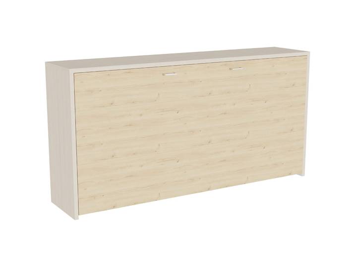 Klappbett Window Holzwerkstoff Eiche 90 x 200 cm - Möbel Konfigurator: Traummöbel individuell zusammenstellen - Klappbett