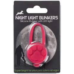 KW Multi Flash LED Licht für Hunde - pink