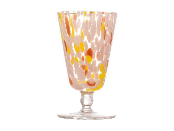 Bloomingville Verre à vin Lilya 27,5 cl Rose