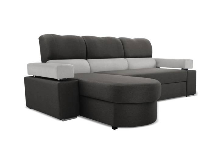 Ecksofa MAGIC Links Grau/aschegrau (Bahama 35 + Bahama 31)