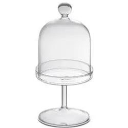 WMF Cloche Glas auf Fuss »STYLE LIGHTS« 21 cm weiß