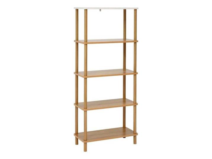 Etagère 5 niveaux Come bois et effet marbre