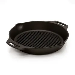 Petromax Grill-Feuerpfanne GP35H-T Gusseisen Schwarz L (Large)