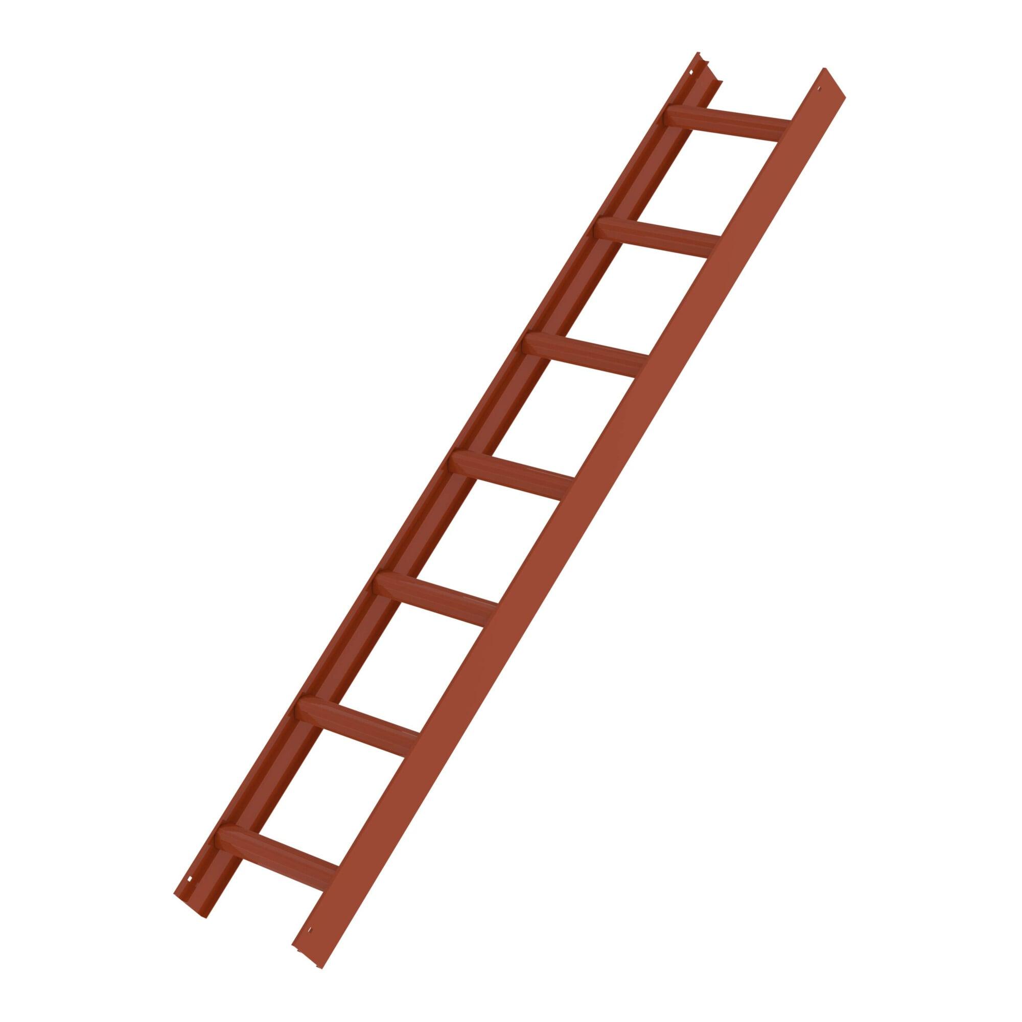 MUNK Dachleiter rot-braun 7 Sprossen (011205)