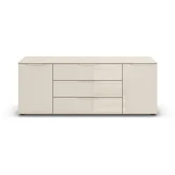 Lowboard Flipp Glas Beige Champagner